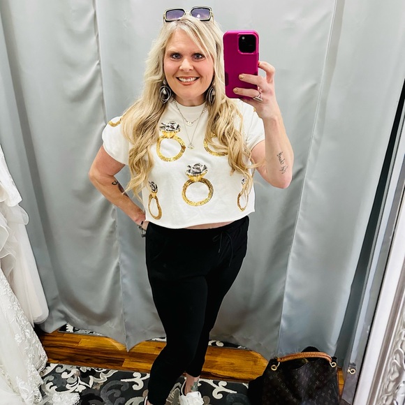 QUEEN OF SPARKLES Tops - Queen of sparkles